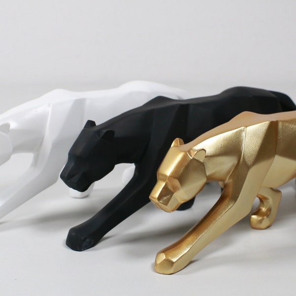 Panther Skulptur moderne Kunst