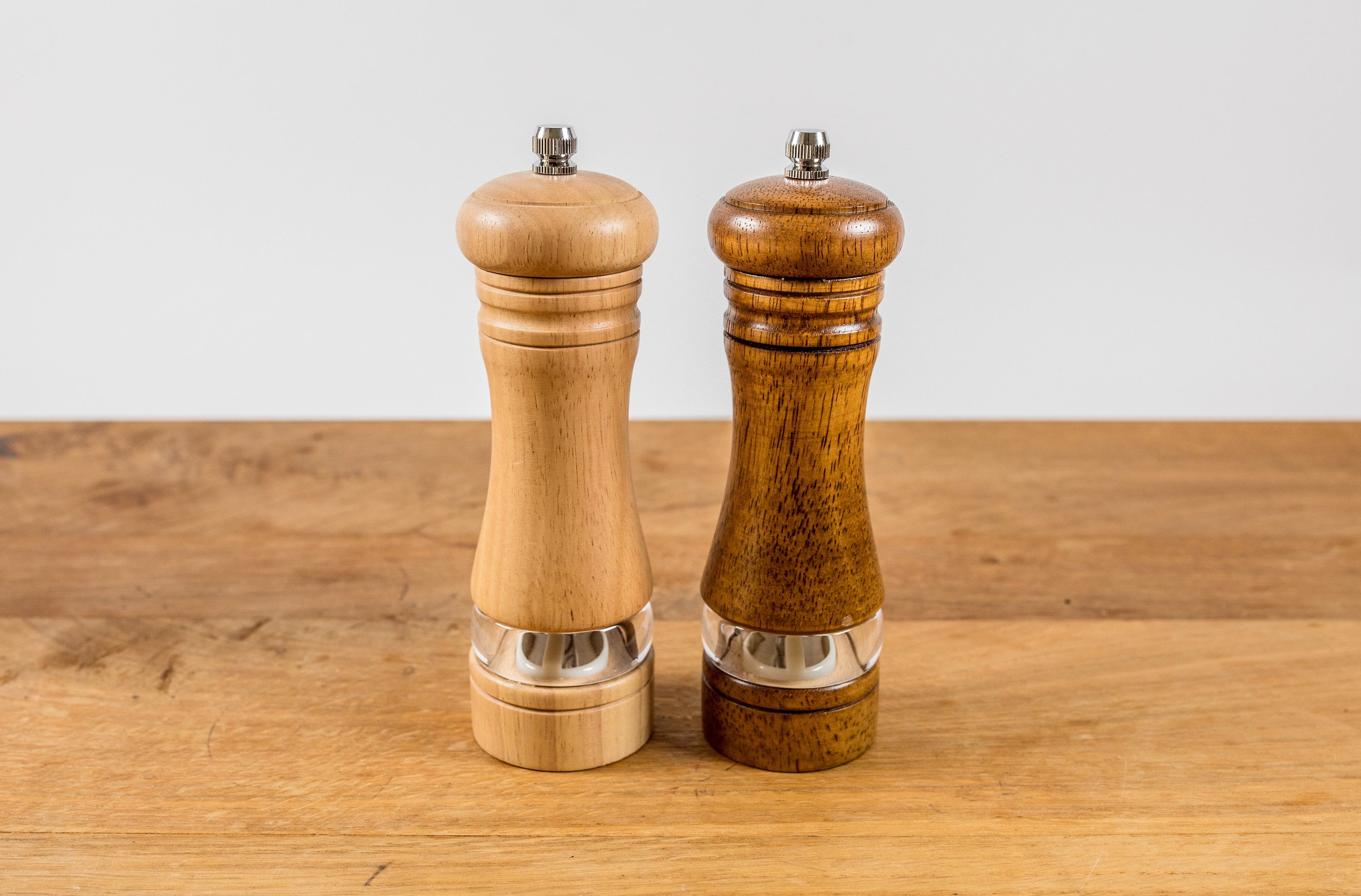 Guayabo Spice Mill Set (2-Pack, Shaker & Grinder) - Acacia Wood