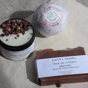 Gift Set Trio, Gift for her, Gift for Mother, Christmas Gift, Spa Floral Set, Self-Care Set, Relaxing Bath Set, Gift Exchange idea