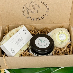 Coffret cadeau Dormez bien, Coffret spa, Coffret cadeau soins personnels, Cadeau pour elle, Coffret naturel, Cadeau pour maman, Coffret de bain respectueux de l'environnement