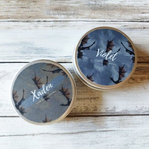 Parfume Candle Inspired by Fourth Wing Violet and Xaden Scented Candle