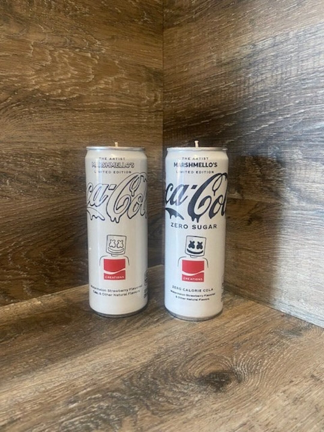 Coke Candle Limited Edition Marshmallow the Artist 12oz Etsy