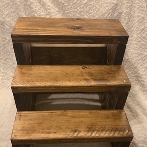 Large 3 step step stool