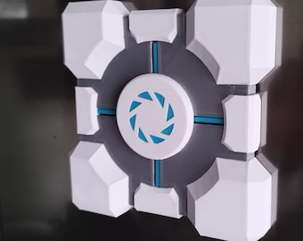 Large Portal Storage Cube - Wall Decor / Art / Magnets - 11.5 cm