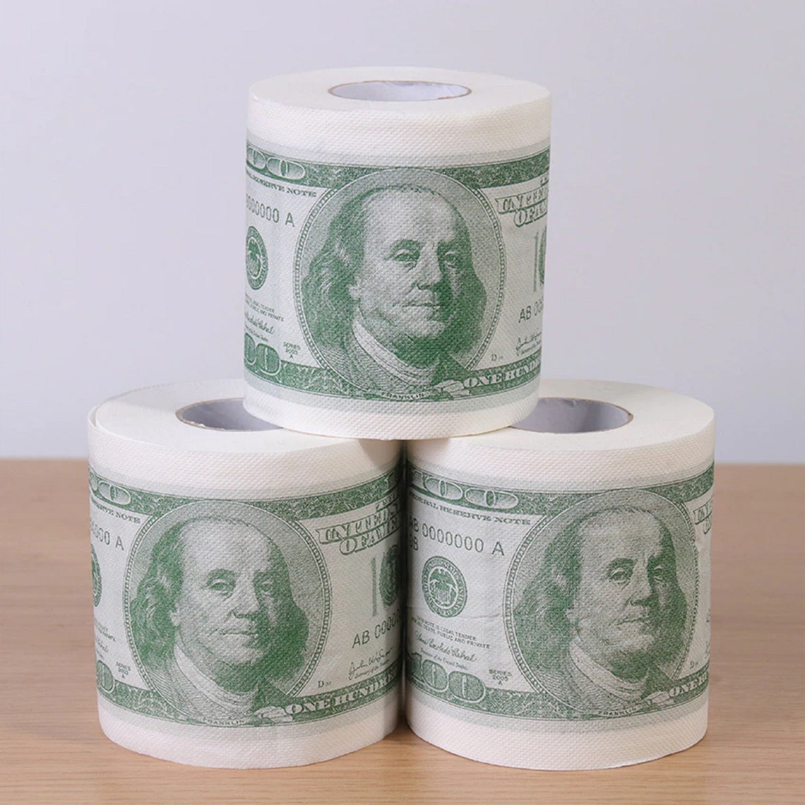 Toilet Paper Dollar Bill Benjamin Franklin Dollar Toilet Paper Etsy