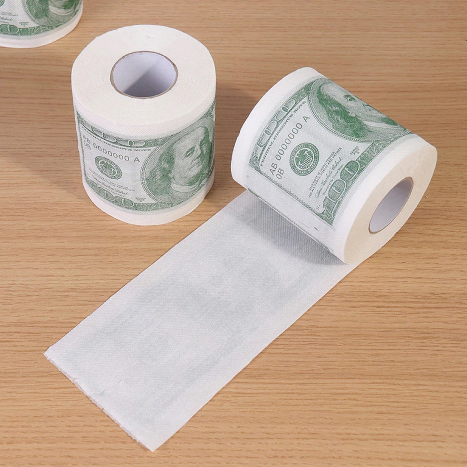 Toilet Paper Dollar Bill Benjamin Franklin Dollar Toilet Paper Etsy