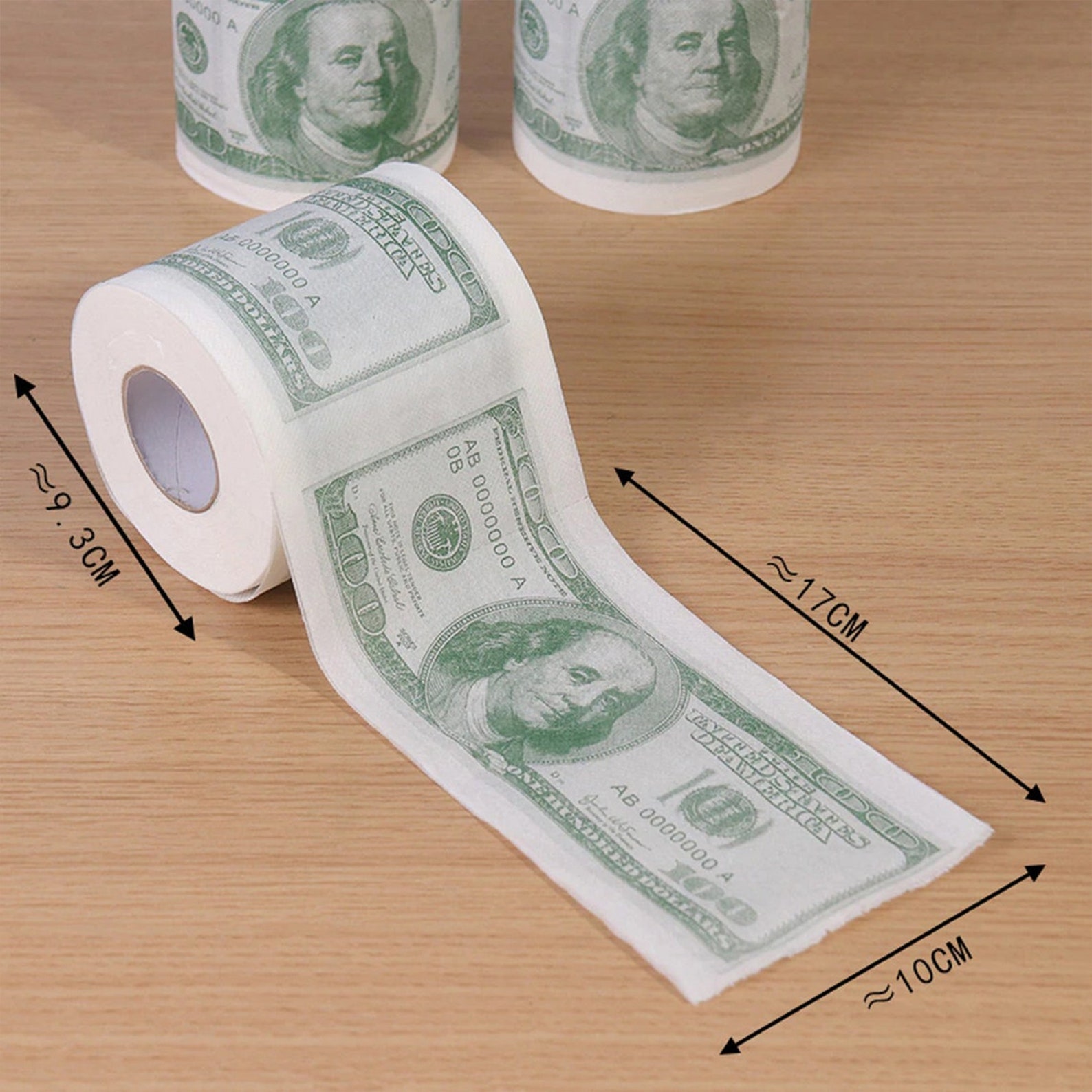 Toilet Paper Dollar Bill Benjamin Franklin Dollar Toilet Paper Etsy