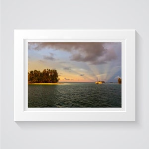 San Blas Islands Boat Rays (digital)