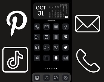 Neutral Tone Aesthetic 137 Iphone Ipad Ios 14 App Icons Etsy