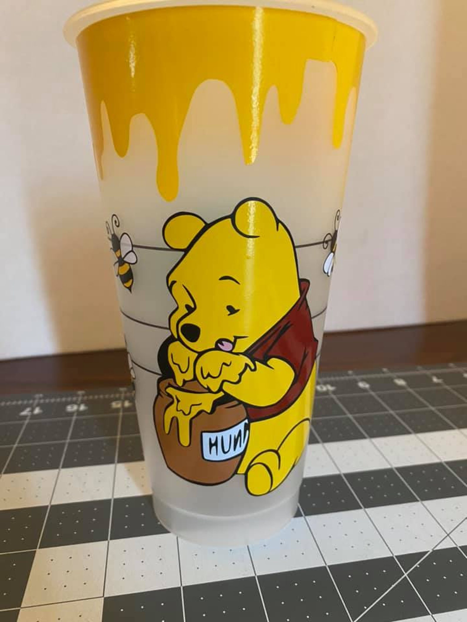 Winnie the Pooh Reusable Starbucks Cup Etsy