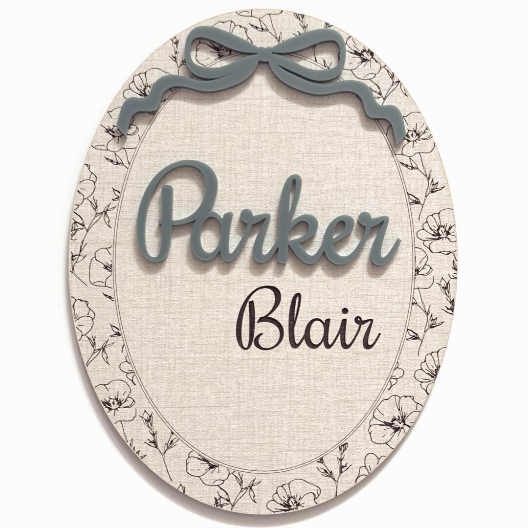 Newborn Hospital Photo Prop, Personalized Baby Birth Announcement Sign ...