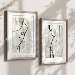 Stampe Linee Astratte, Quadri Beige Neutri Astratti, Arte Boho, Grafiche Astratte in Colori Neutri Beige, Arte Minimalista Astratta