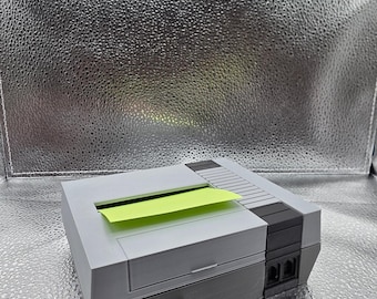 NES Sticky Note Holder 3d Printed (Sticky Note Included)