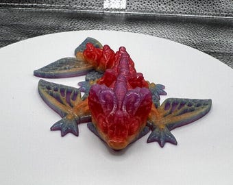 Baby Dragon Flexi 3D Print - Random Color