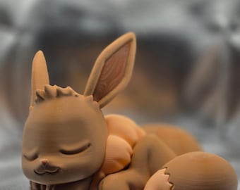 Sleeping Eevee 3d Print