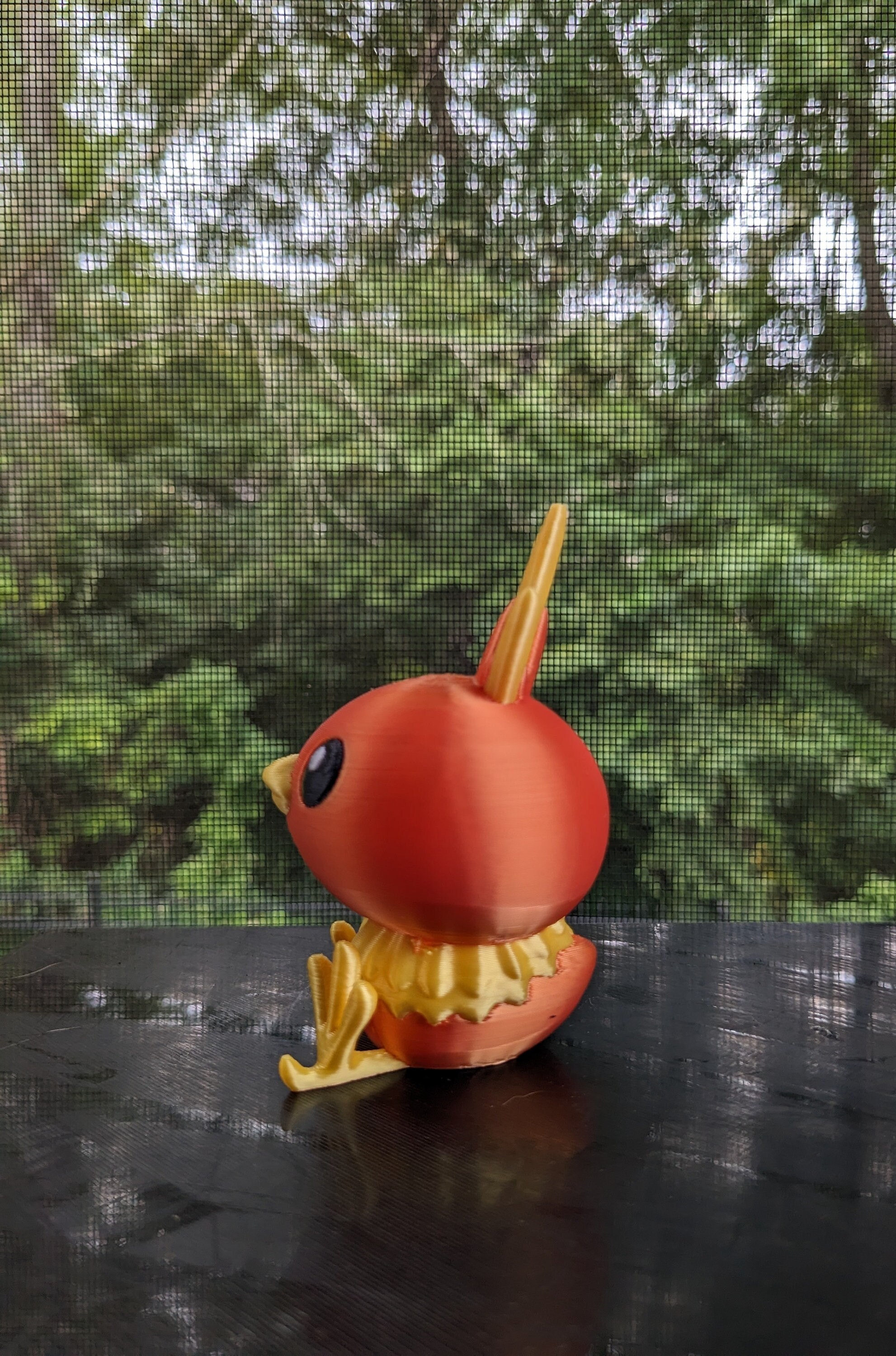 Torchic Shiny Color Torchic 3d Printed COLORED 3 Inches- Pokemon - Shiny Torchic - Metallic ...