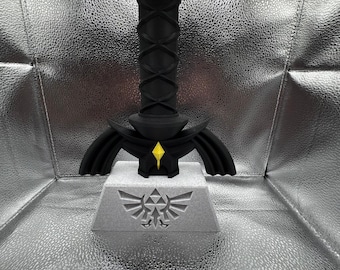 Dark Master Sword Legend of Zelda Retractable Blade Sword 3D Print