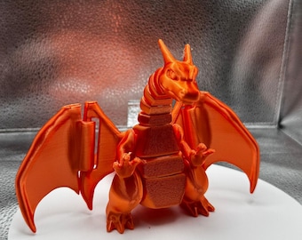Flexi Charizard 3D Print
