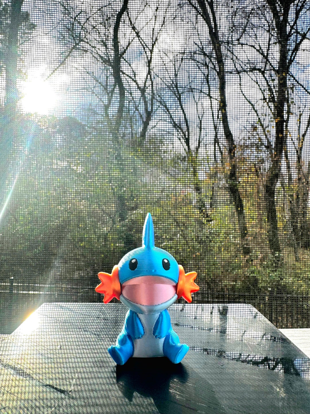 Mudkip 3d Print COLORED 3 Inches Tall Pokemon Metallic Shine Etsy