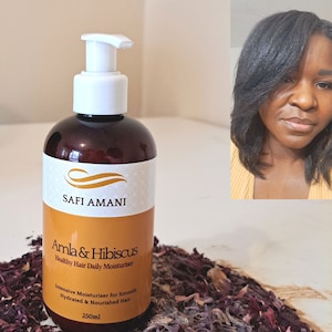 Hibiscus Amla Hair Moisturizer: Organische Kräuterbehandlung für Wachstum und Reparatur