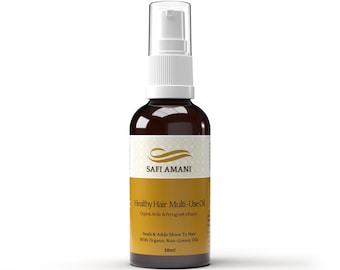 Organic Fenugreek Amla Hair Oil: Natural Multi-Use Herbal Infusion