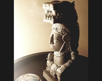 Aztec Incense Holder