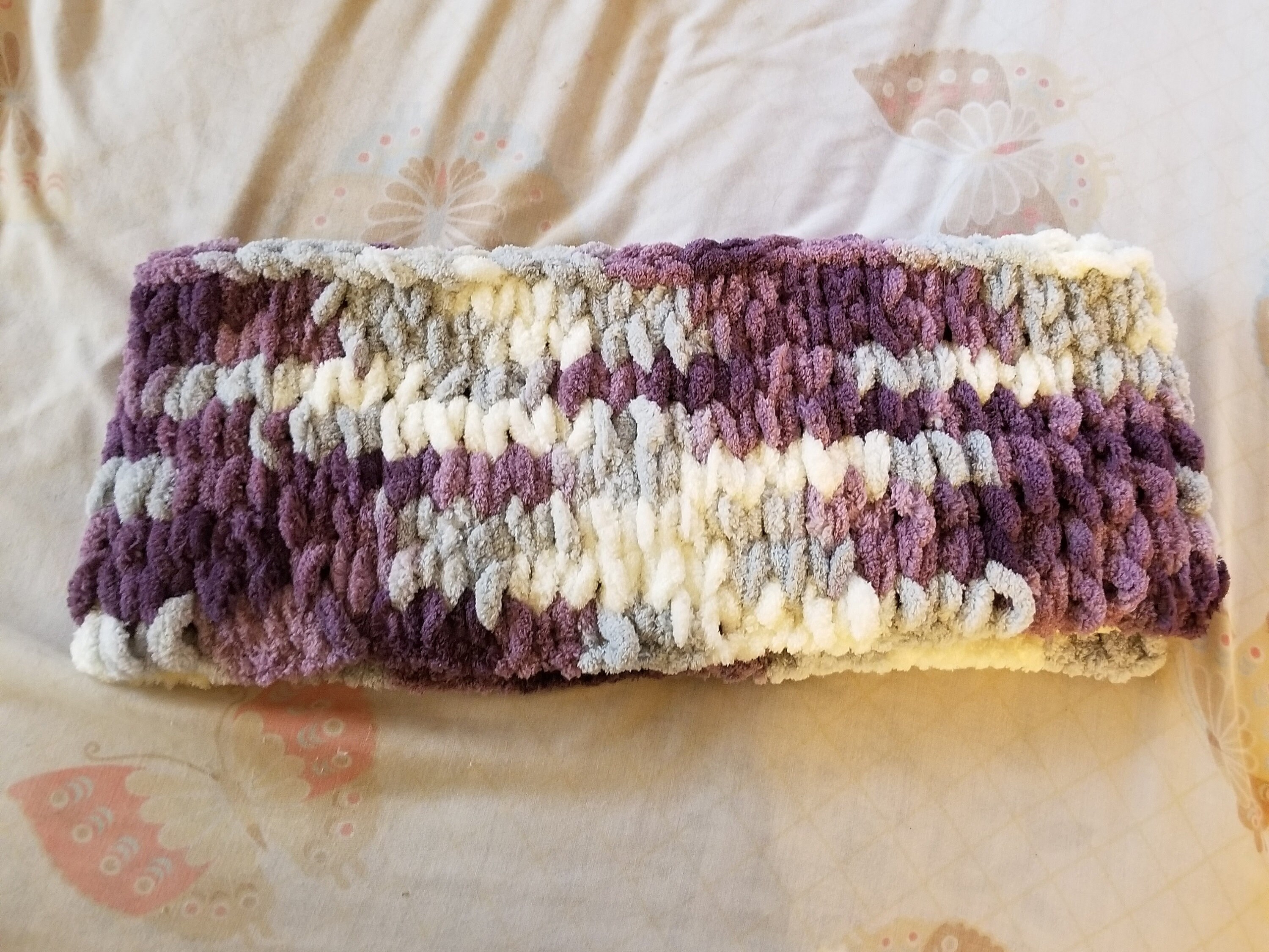 Loop yarn scarf Etsy