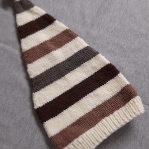 Puppenkleidung Zipfelmütze Größe 46-48 cm
