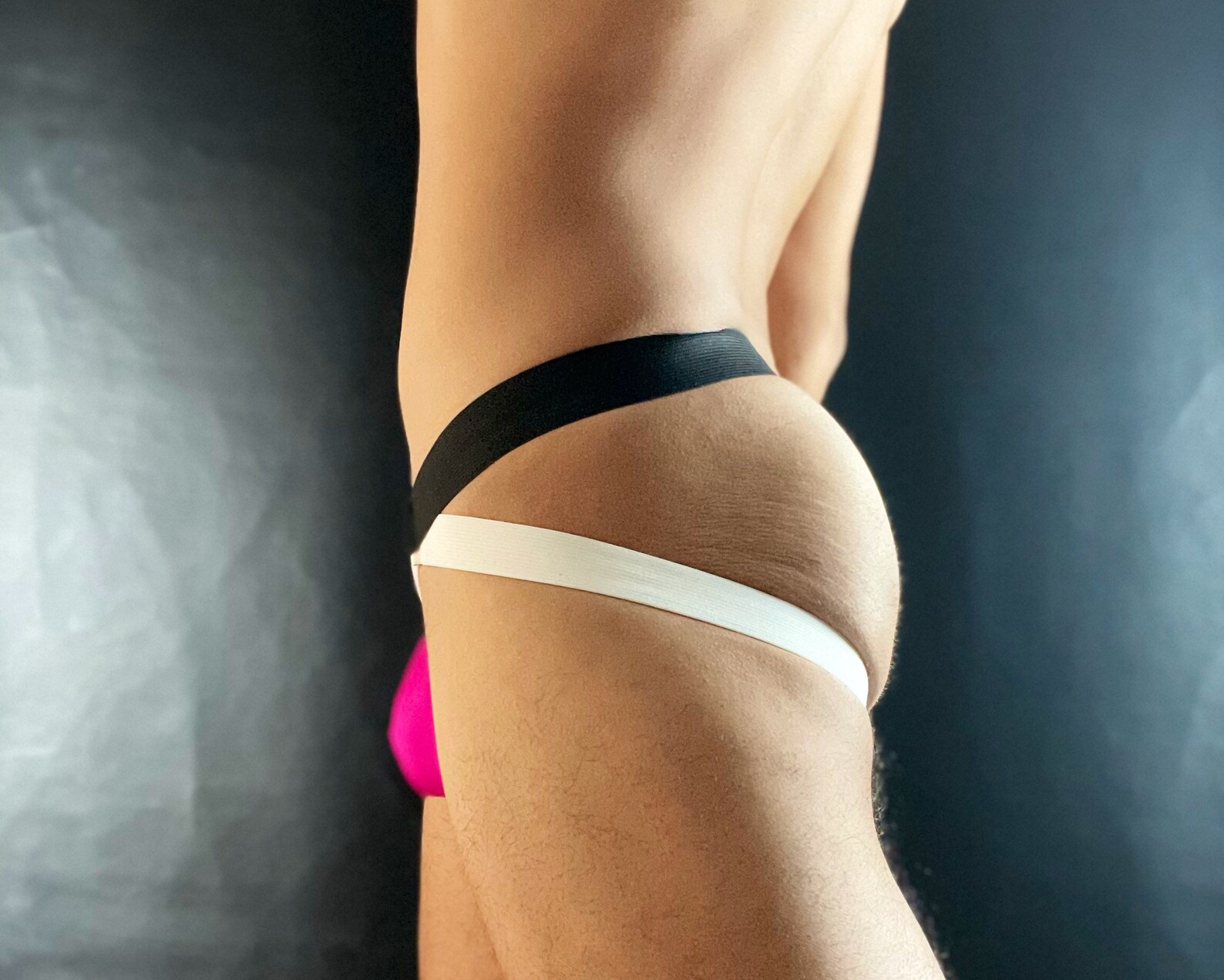 Power Pink Jockstrap Bigger Pouch Convertible Back Straps Etsy