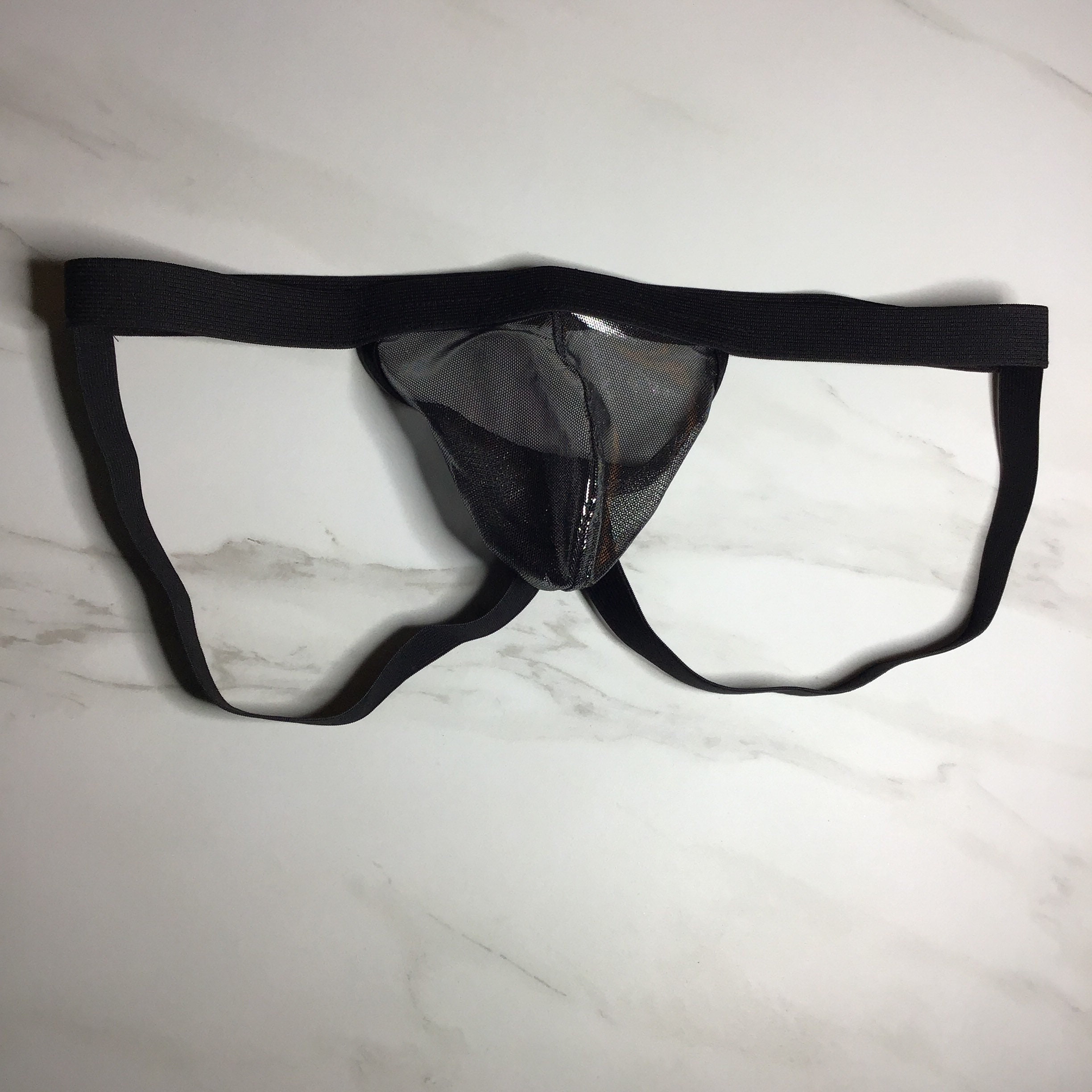 See-Through Mesh Jockstrap Transparent Mens Underwear in Two | Etsy
