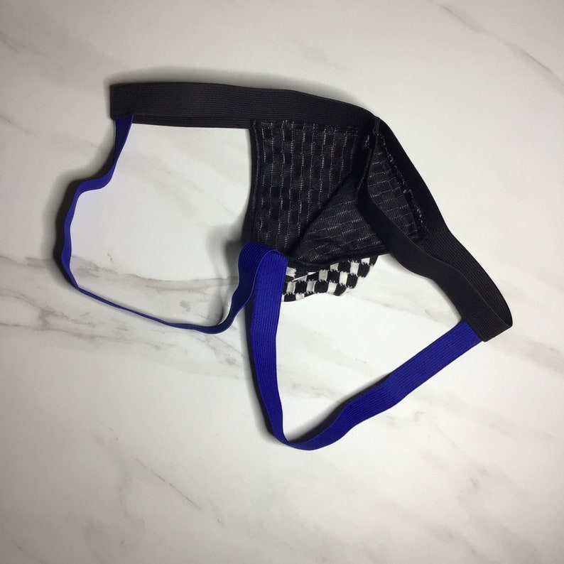 Mini Checker Jockstrap Underwear Set for Men with Matching Etsy