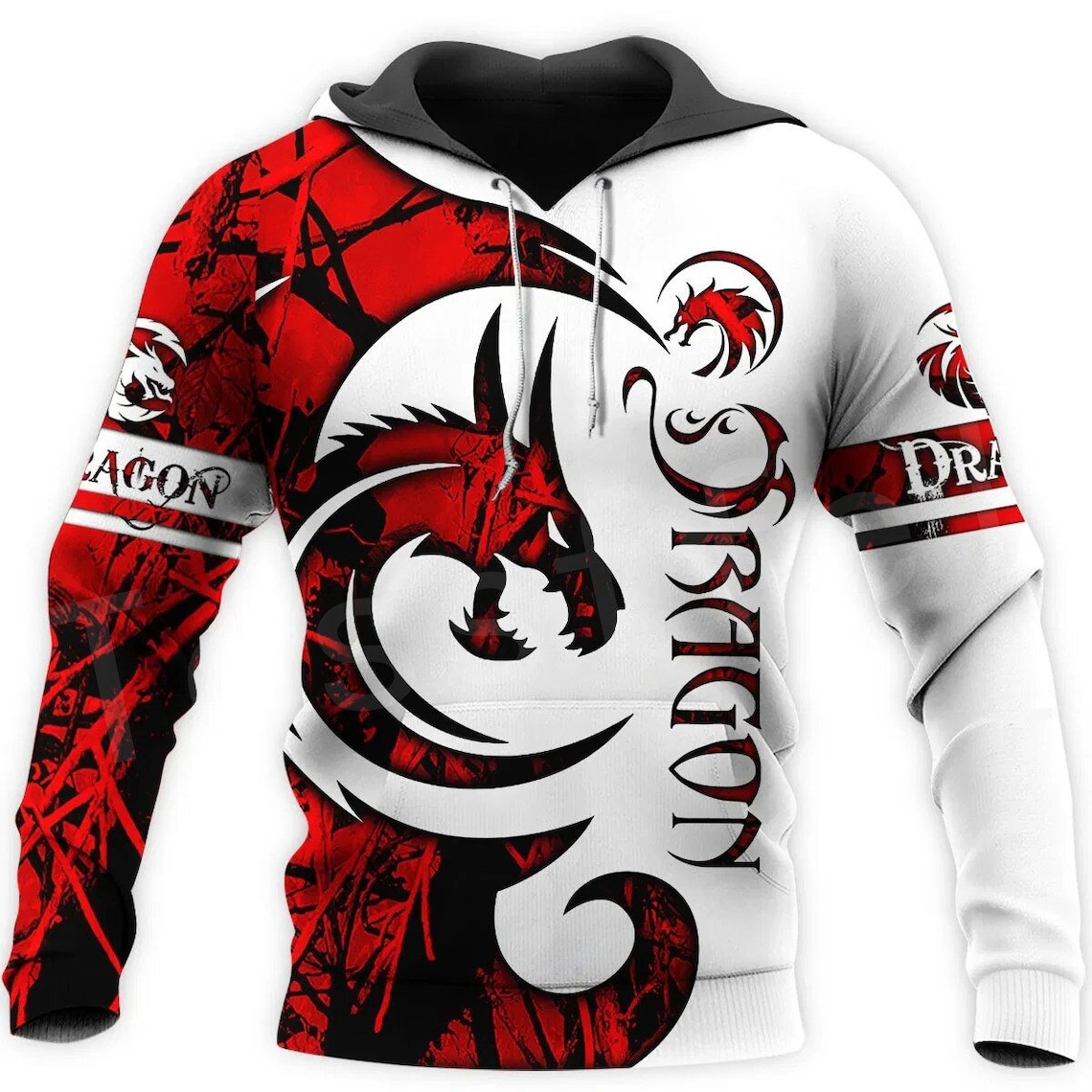 Hoodie with dragon Clearance