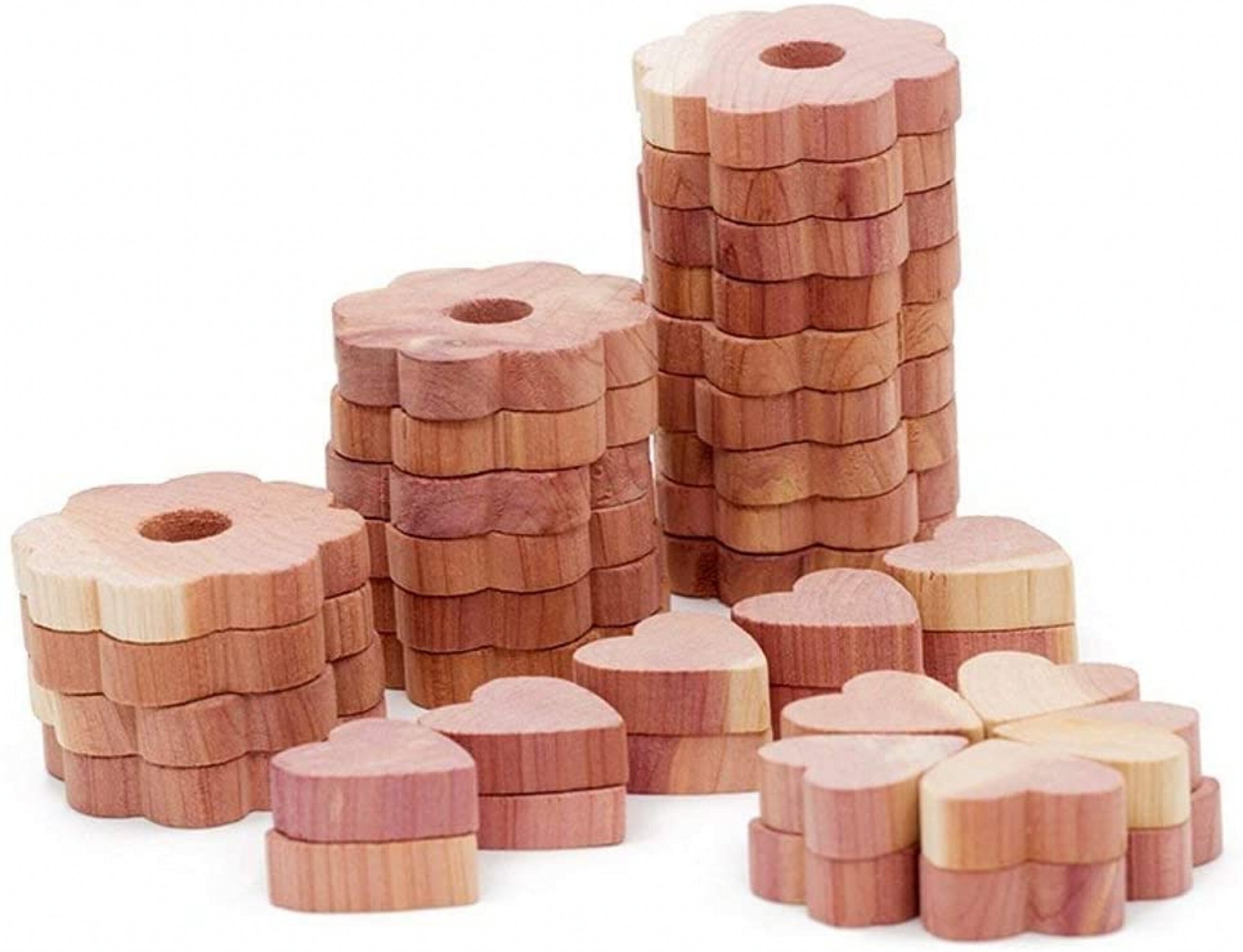 Aromatic Cedar Blocks for Clothes Storage Moth Repellent Odor Deodori…