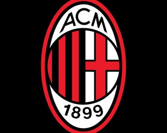 AC Milan League Vector Logo Digital Download
