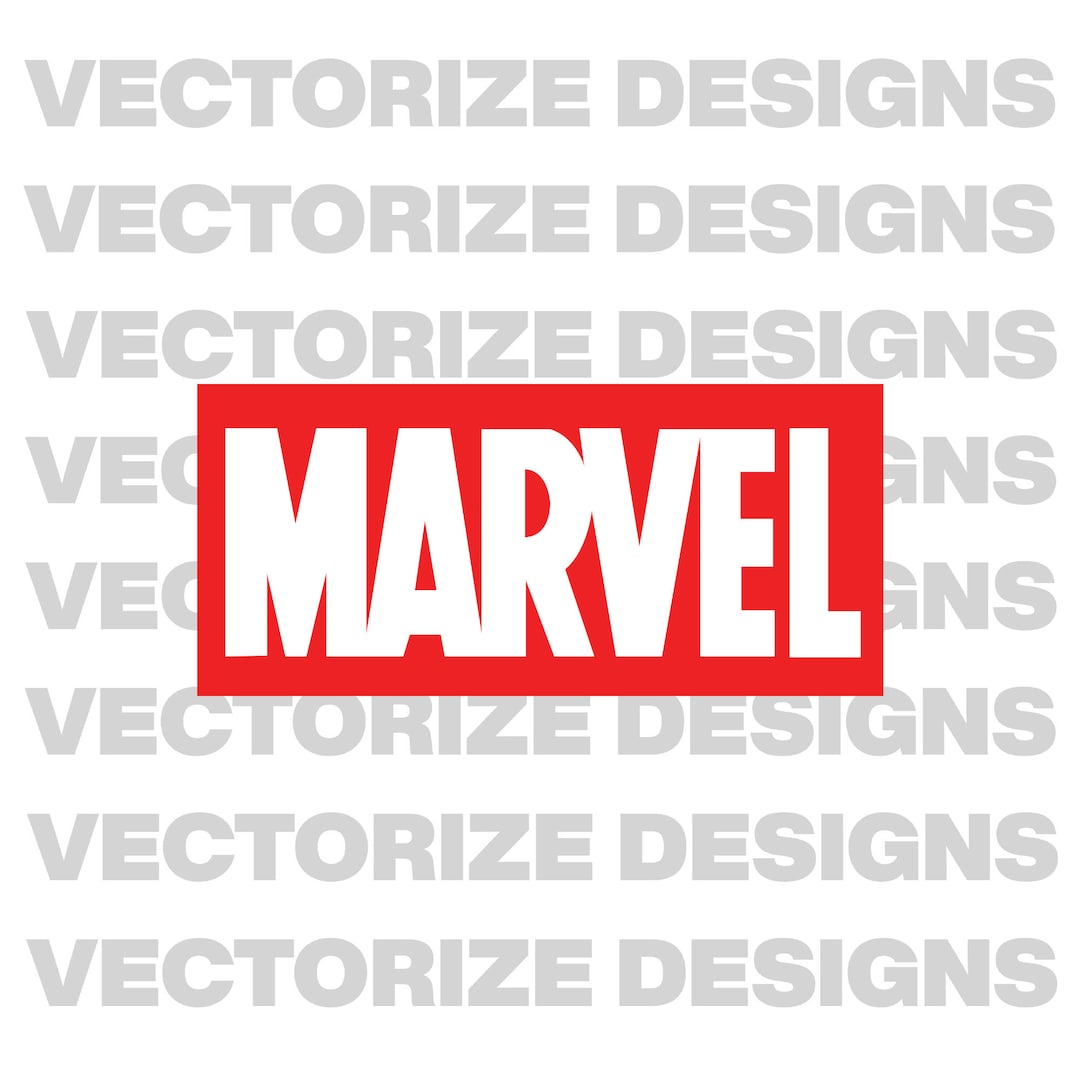 MARVEL Logo SVG. EPS. File Download - Etsy