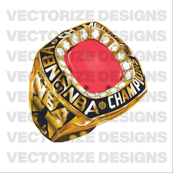 NBA Champions Ring Vektor