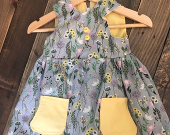 Robe de bébé fille