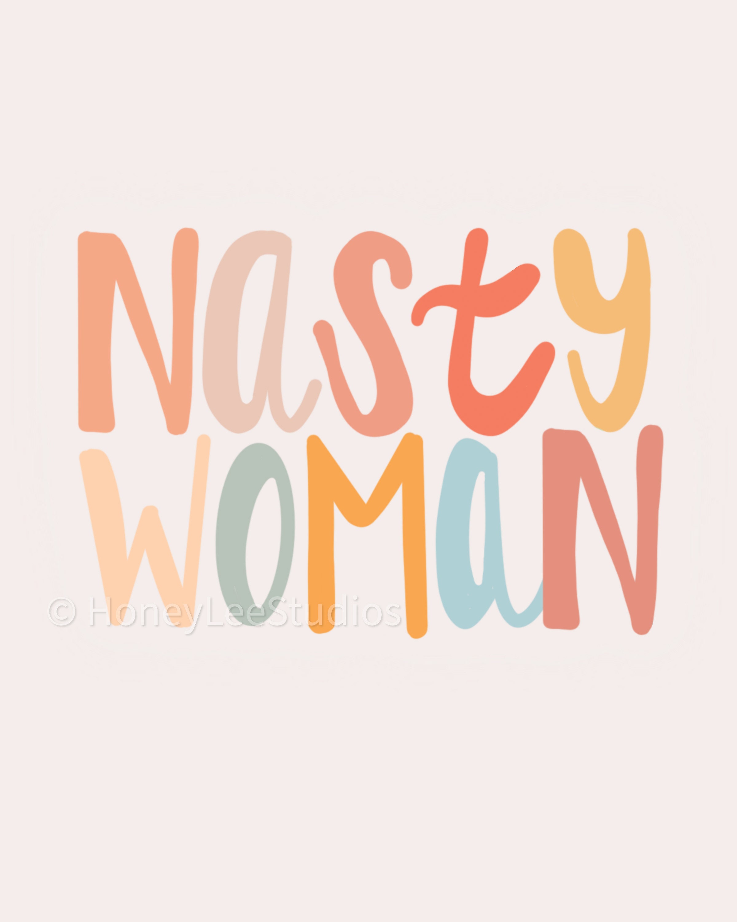 Nasty Woman Instant Digital Download Printable Wall Art - Etsy