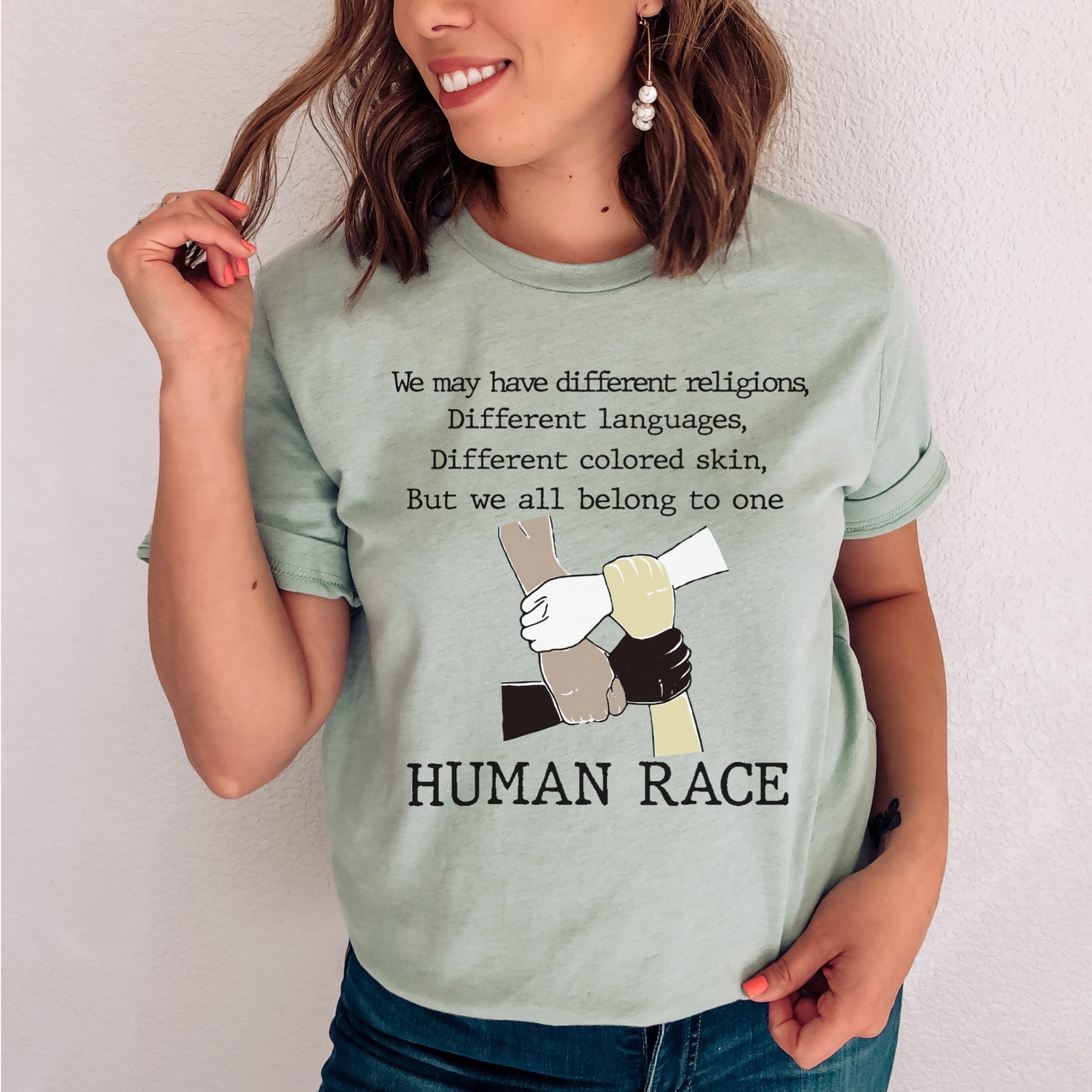 shirt human race