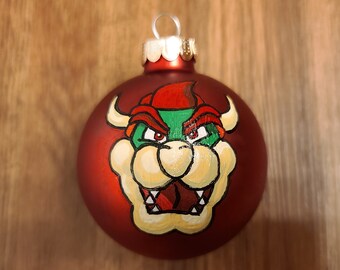 bowser christmas ornament