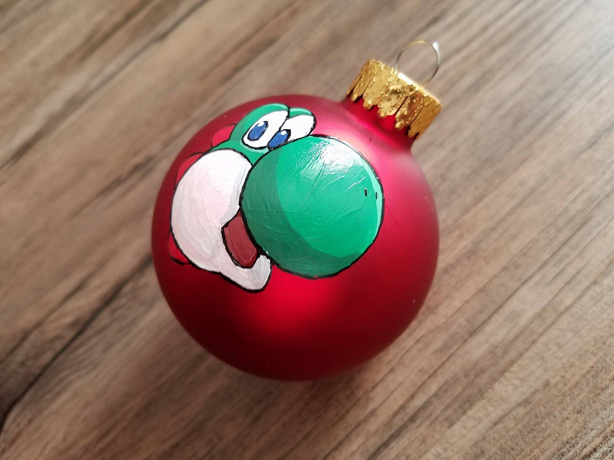 Yoshi Christmas Ornament 