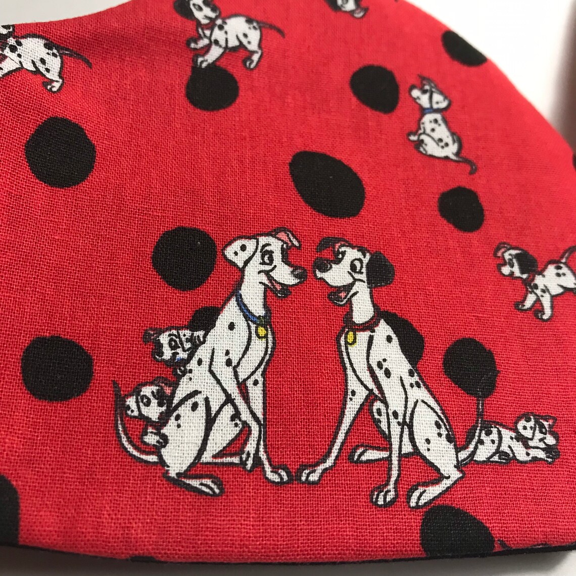 101 Dalmatians Disney 3 Layer Reversible Mask With 100% - Etsy