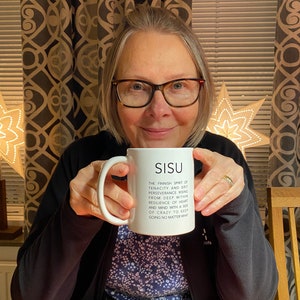 SISU Definition Mug - Finnish Tenacity Coffee Cup