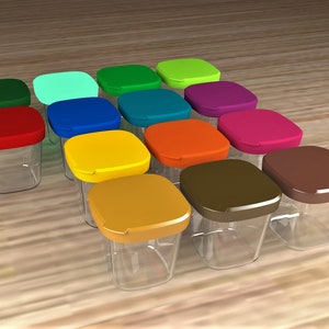 lot de 1 à 24 Couvercles Pour Yaourt Multidélices SEB, couleur au choix livraison par Point Relais image 2
