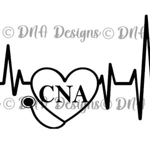 CNA Heartbeat SVG, PNG