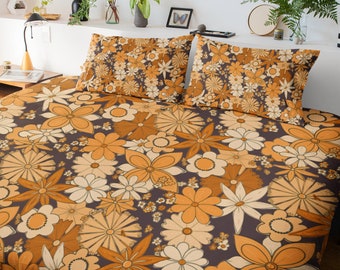 Sheet Cotton Blend Retro 