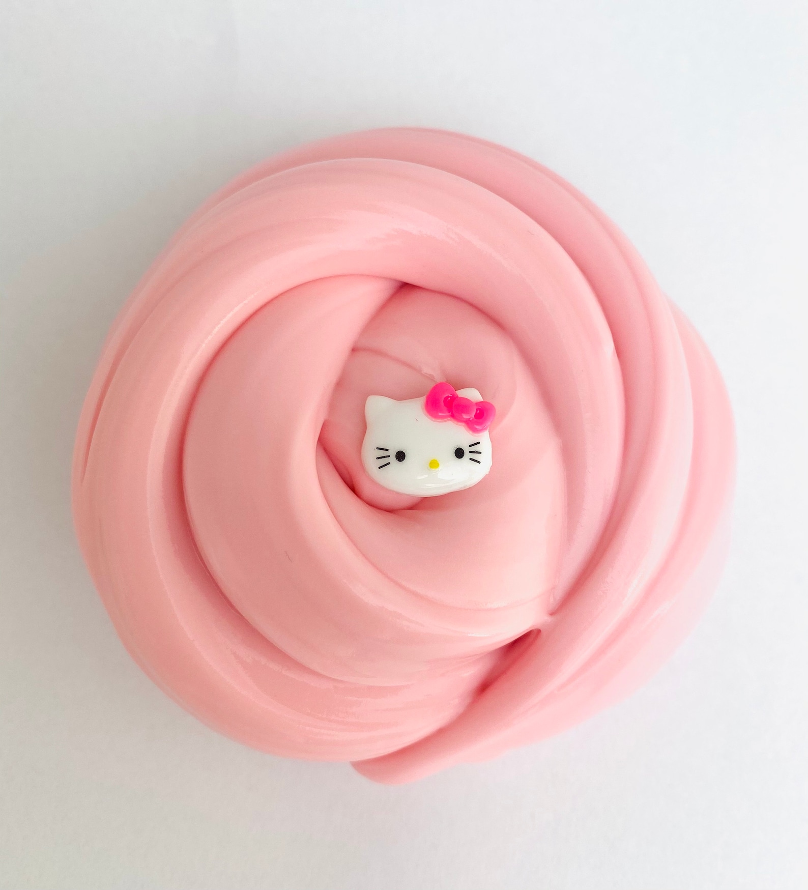 Hello Kitty Slime / Hello Kitty Charm Slime /cotton Candy Etsy