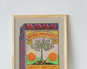Matchbox Folkestone Series Art Print: Love Tree Design