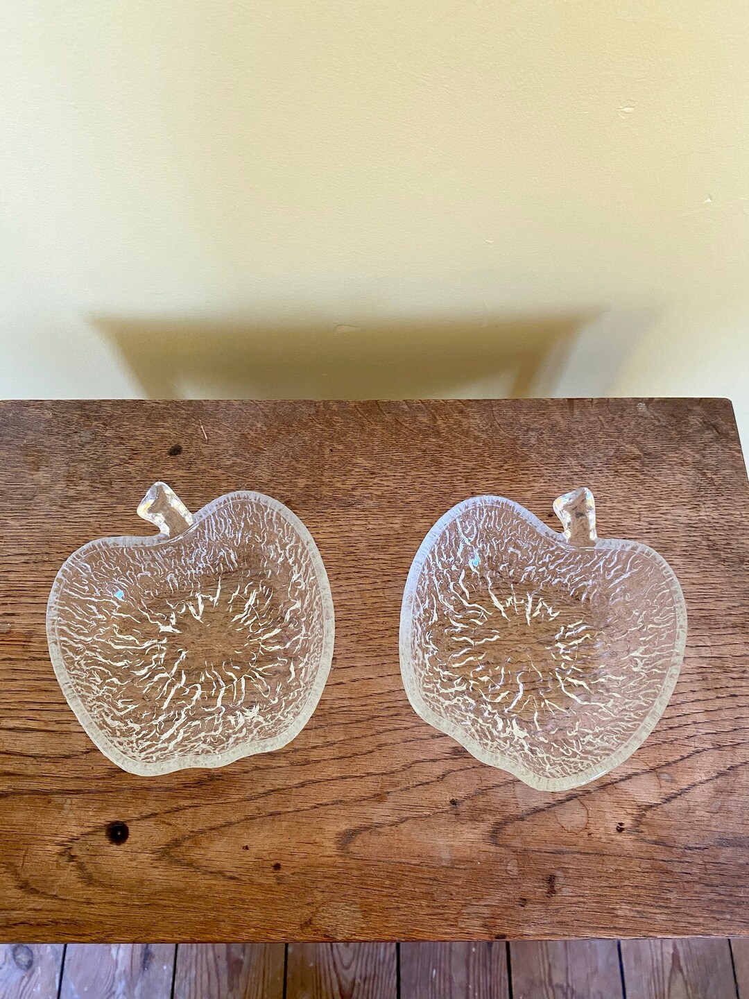 Pair of 70s Vintage Apple Dishes Vintage Desert Bowl Etsy UK