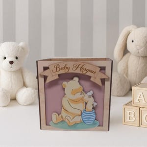 Classic Winnie the Pooh Baby Shower, Birthday Party, Gender Reveal, Personalize Centerpiece, Party Decorations, Centerpieces